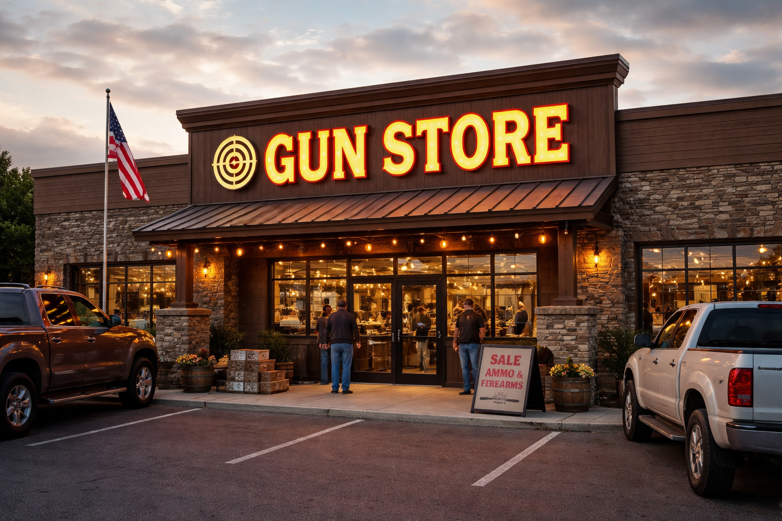 Gun Store Outside